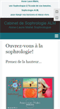 Mobile Screenshot of annelauremahesophrologue.com